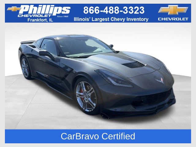 Used 2017 Chevrolet Corvette Stingray Coupe w/ Battery Protection Package RWD image 1