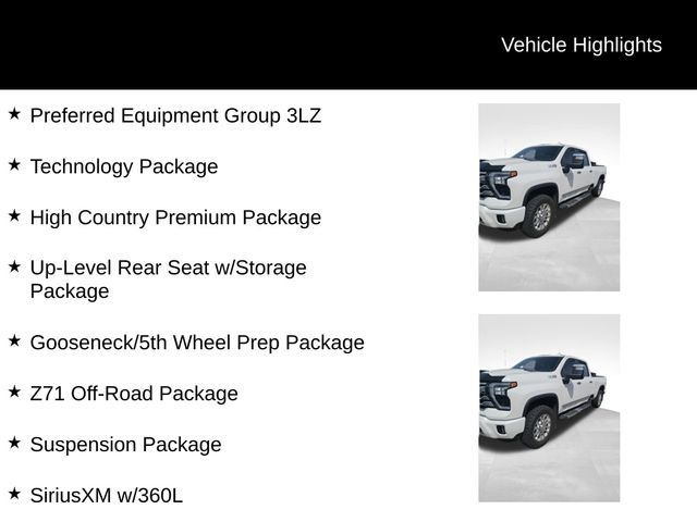 Used 2024 Chevrolet Silverado 2500 High Country w/ High Country Premium Package AWD/4WD image 8