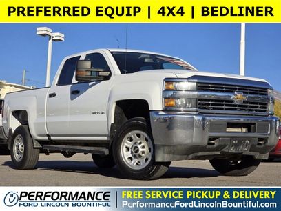 Used 2018 Chevrolet Silverado 2500 W/T w/ Snow Plow Prep Package