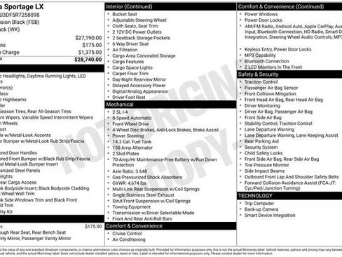 Used 2024 Kia Sportage LX FWD image 6