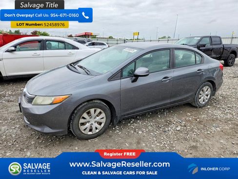 Used 2012 Honda Civic LX image 1