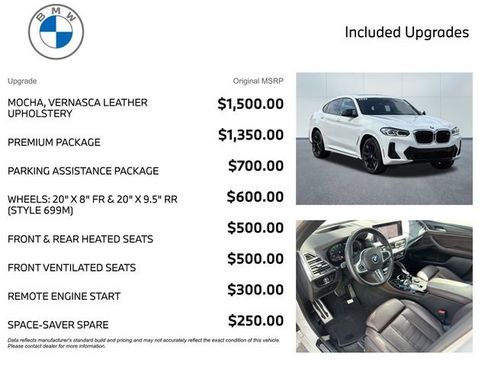 Used 2023 BMW X4 M40i w/ Premium Package AWD/4WD image 4