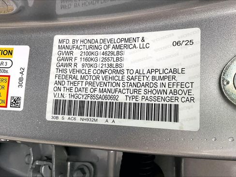 Used 2025 Honda Accord Touring image 35