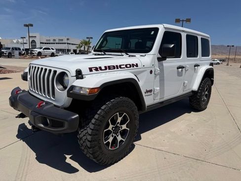 Certified 2021 Jeep Wrangler Unlimited Rubicon AWD/4WD image 1