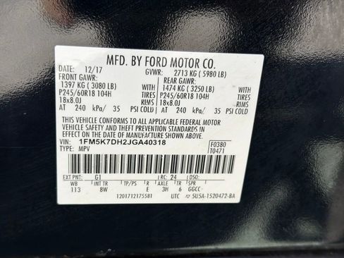 Used 2018 Ford Explorer XLT w/ Class II Trailer Tow Package FWD image 14