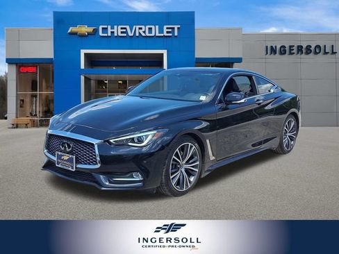 Used 2021 INFINITI Q60 3.0t Luxe w/ Cargo Package AWD/4WD image 1