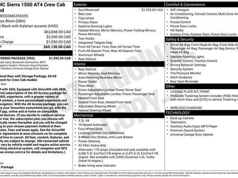 Used 2021 GMC Sierra 1500 AT4 w/ AT4 Preferred Package image 7