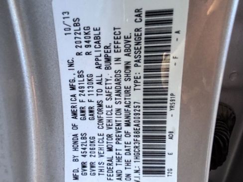 Used 2014 Honda Accord EX-L image 11