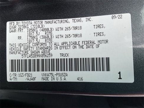 Used 2022 Toyota Tundra SR5 image 30