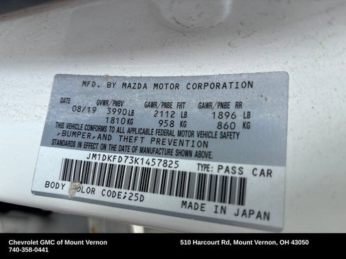 Used 2019 MAZDA CX-3 Grand Touring AWD/4WD image 32