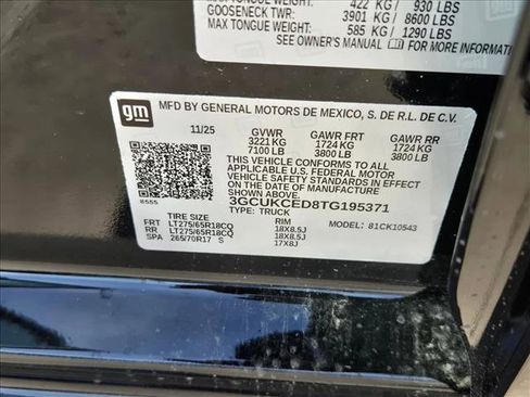 New 2026 Chevrolet Silverado 1500 Custom Trail Boss w/ Midnight Edition image 17