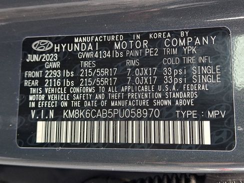 Used 2023 Hyundai Kona SEL AWD/4WD image 27