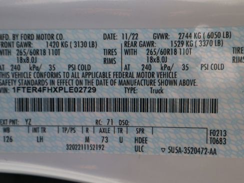 Used 2023 Ford Ranger XLT w/ Equipment Group 301A Mid AWD/4WD image 58