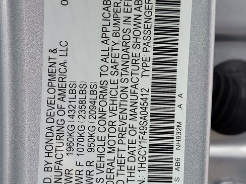 Used 2025 Honda Accord SE image 33