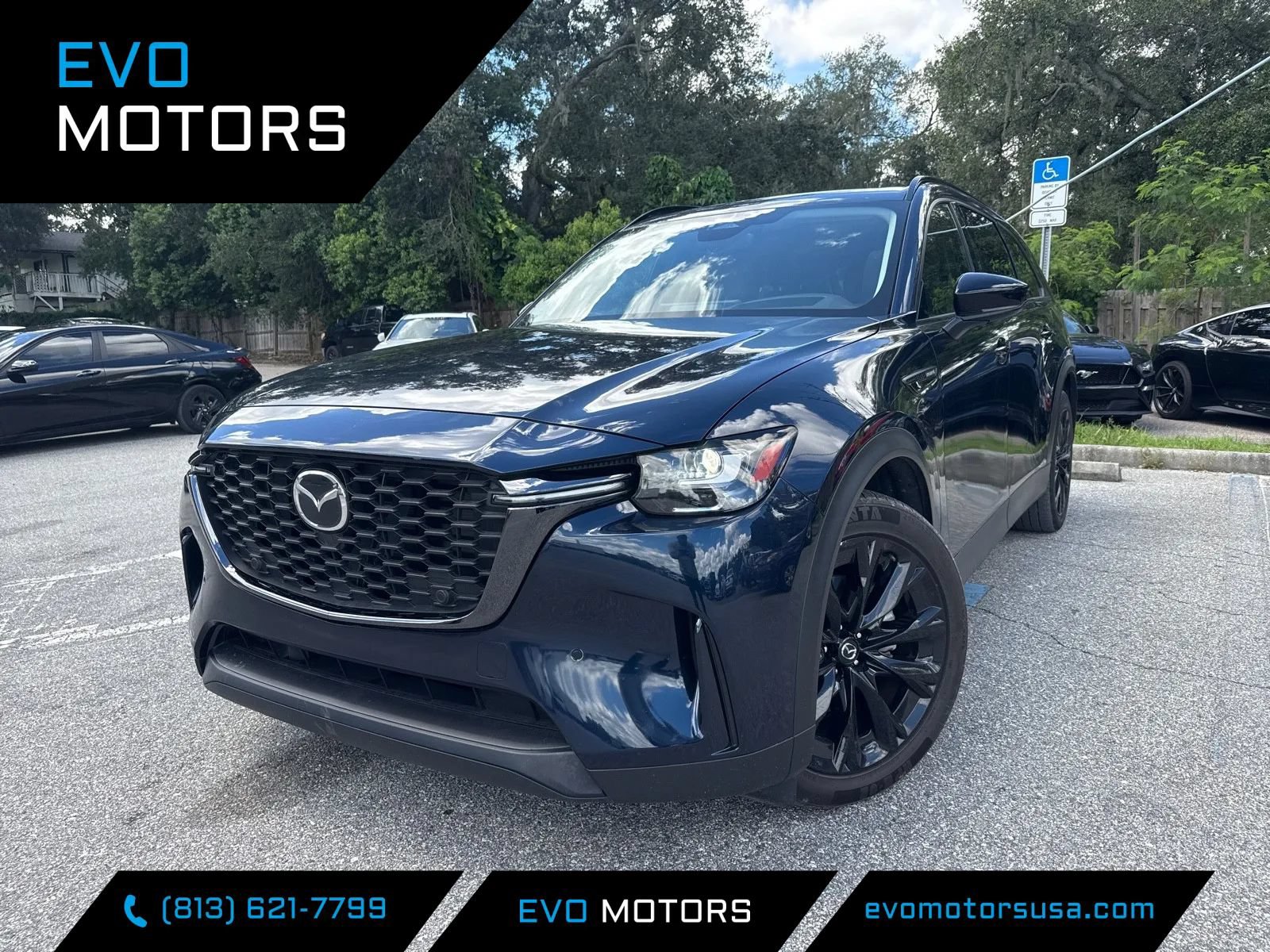 Used 2025 MAZDA CX-90 3.3 Turbo w/ Premium Sport Pkg AWD/4WD image 1