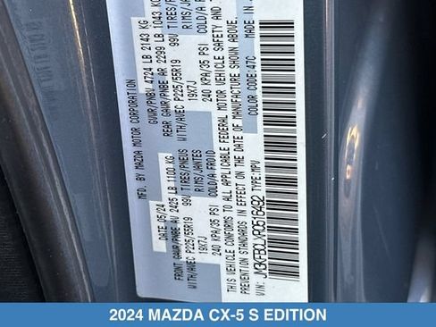 Used 2024 MAZDA CX-5 Carbon Edition AWD/4WD image 32