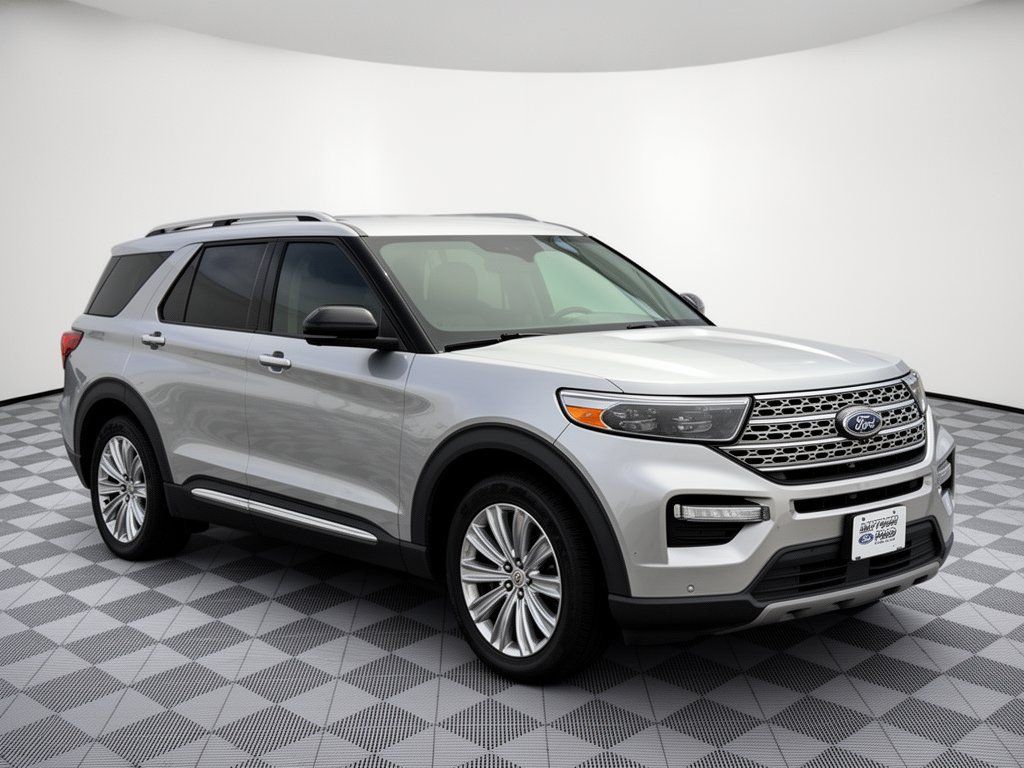 Used 2020 Ford Explorer Limited w/ Class III Trailer Tow Package RWD image 7