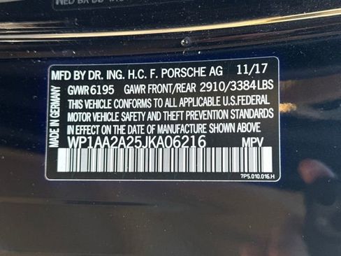 Used 2018 Porsche Cayenne Platinum Edition image 30