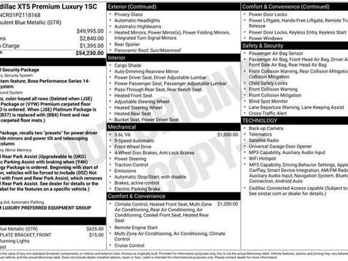 Certified 2023 Cadillac XT5 Premium Luxury FWD image 34