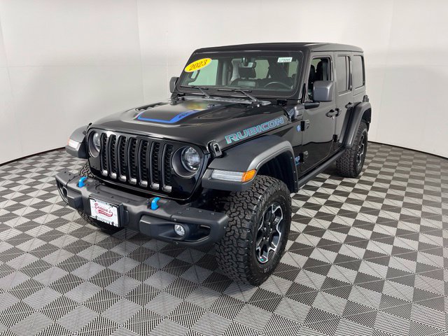 Used 2023 Jeep Wrangler Unlimited Rubicon 4xe w/ Steel Bumper Group AWD/4WD image 3