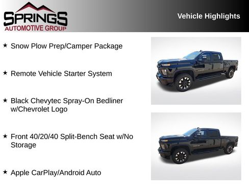 Used 2020 Chevrolet Silverado 2500 Custom w/ Custom Value Package AWD/4WD image 2