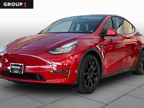 Used 2020 Tesla Model Y Long Range AWD/4WD image 1