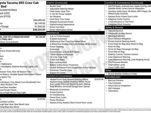 Used 2025 Toyota Tacoma SR5 image 28