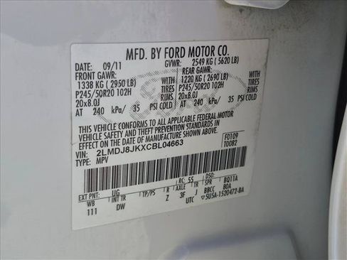 Used 2012 Lincoln MKX AWD image 27