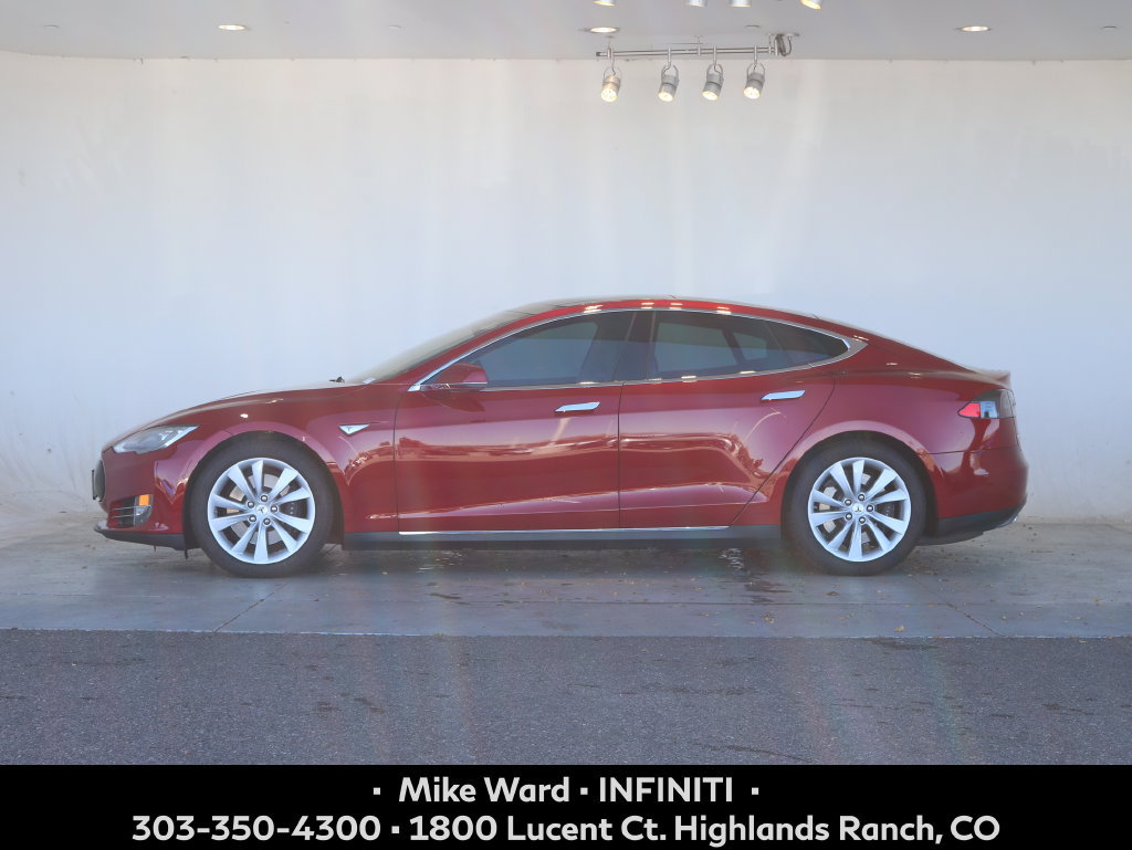 Used 2015 Tesla Model S 85D AWD/4WD image 2