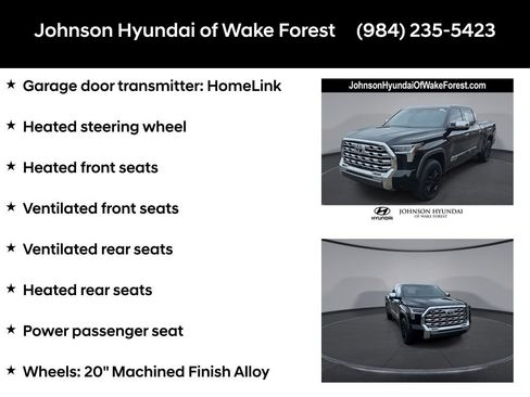 Used 2024 Toyota Tundra 1794 Edition AWD/4WD image 24