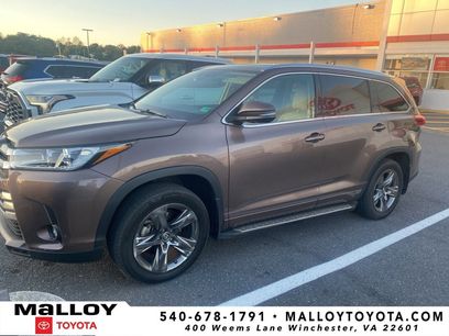 Used 2019 Toyota Highlander Limited Platinum