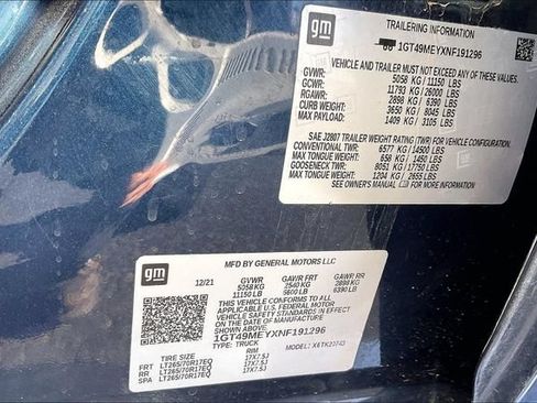 Used 2022 GMC Sierra 2500 SLE w/ Gooseneck/5TH Wheel Package AWD/4WD image 36
