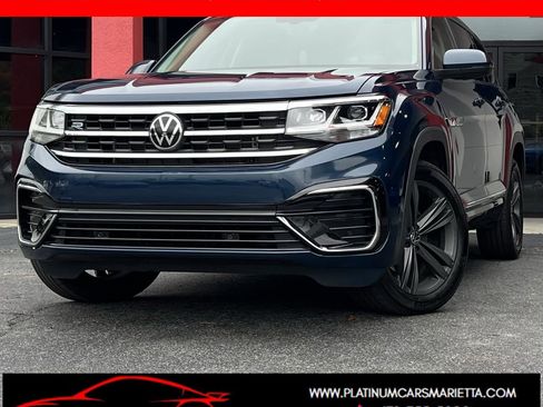 Used 2021 Volkswagen Atlas SE w/ Panoramic Sunroof Package image 1