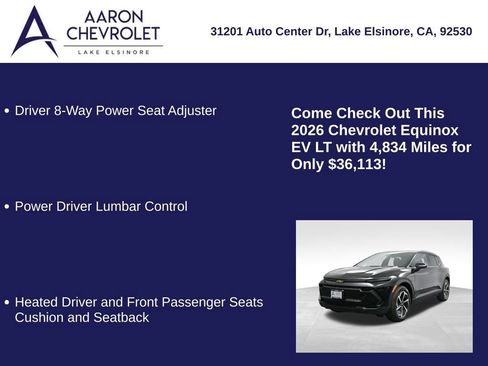 Used 2026 Chevrolet Equinox EV LT image 15