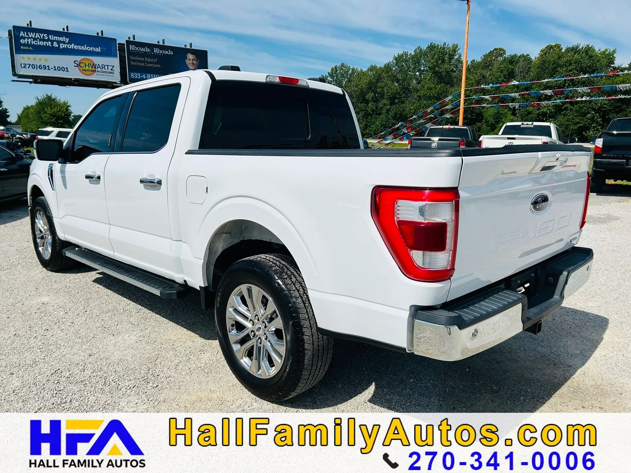 Used 2021 Ford F150 Lariat w/ Max Trailer Tow Package AWD/4WD image 3