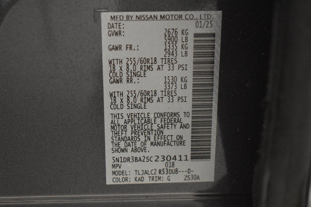 Certified 2025 Nissan Pathfinder SV FWD image 39
