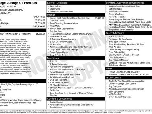 Used 2023 Dodge Durango GT AWD/4WD image 11