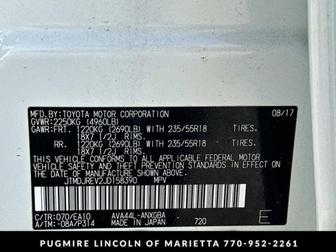 Used 2018 Toyota RAV4 Limited image 38