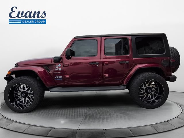 Used 2021 Jeep Wrangler Unlimited Sahara w/ Cold Weather Group AWD/4WD image 3