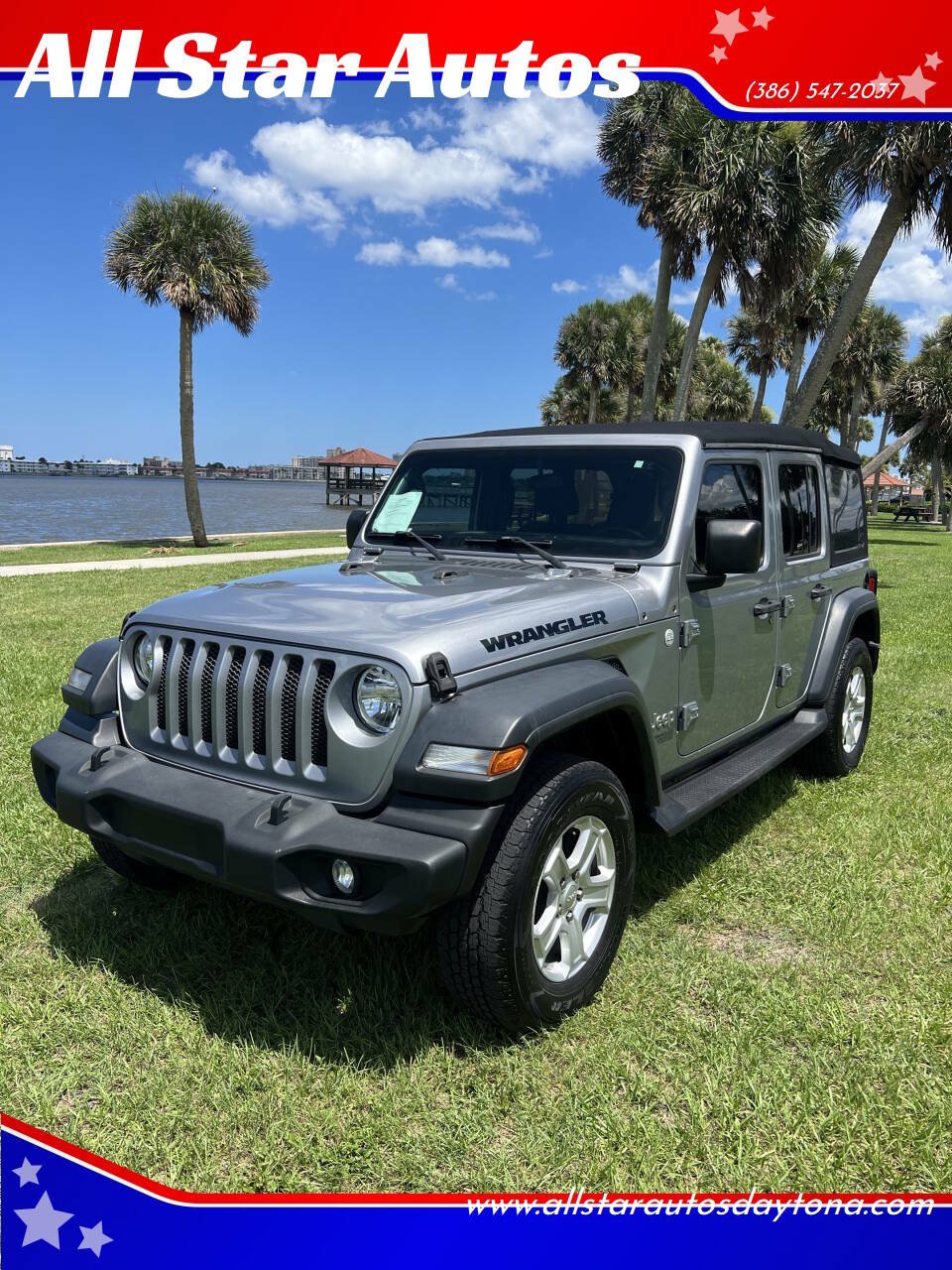 Used 2018 Jeep Wrangler Unlimited Sport S AWD/4WD image 1