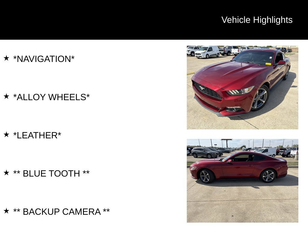 Used 2016 Ford Mustang Premium w/ Equipment Group 201A RWD image 4