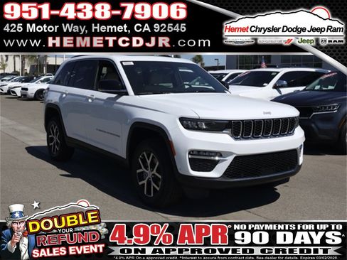 New 2025 Jeep Grand Cherokee Limited w/ Luxury Tech Group II image 1