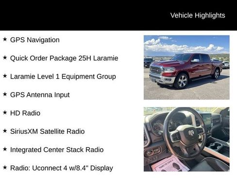 Used 2020 RAM 1500 Laramie AWD/4WD image 8
