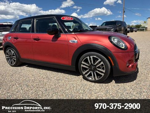 Used 2021 MINI Cooper S w/ Coral Red Edition FWD image 2