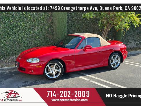 Used 2002 MAZDA MX-5 Miata SE RWD image 13