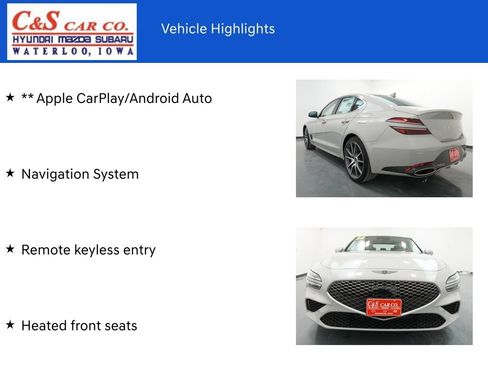 Used 2026 Genesis G70 2.5T AWD/4WD image 8