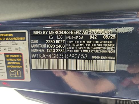 Certified 2025 Mercedes-Benz C 300 Sedan image 42