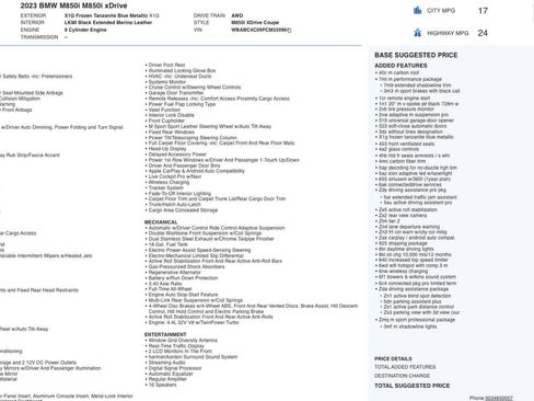 Used 2023 BMW M850i xDrive M850i xDrive image 5