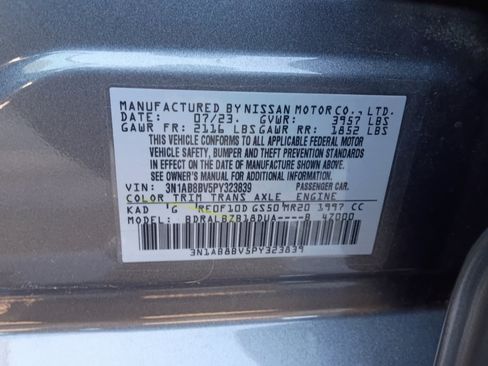 Used 2023 Nissan Sentra S FWD image 35