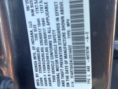 Used 2020 Honda CR-V LX image 7